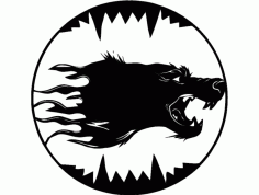 бык (Bull) Free DXF File
