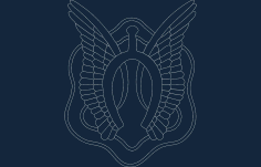 17th Cavelry Free DXF File