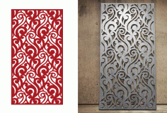 2d Mdf Cnc Cutting Jali Design Free DXF File