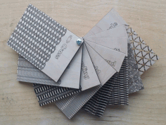 3d Hex Pattern Living Hinge Template For Laser Cut Free DXF File