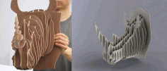 3d Puzzle Amazing Design Unihorn Free DXF File