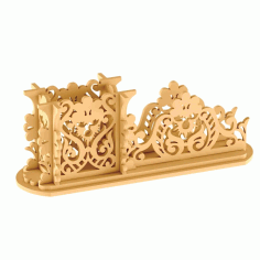 3d Storage Stand Laser Cut Projects Made Of Wood Free DXF File