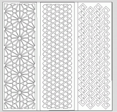 3lü seperetör Free DXF File