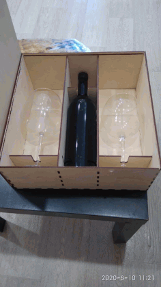 A Box For Glasses 4mm Plywood For Laser Cut Free Vector File