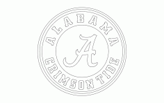 Alabama Free DXF File, Free Vectors File
