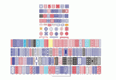 All Kinds Of China Patterns Free Vector File