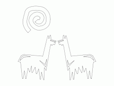Alpaka 3 Free DXF File
