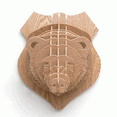 Amazing Design Bear Free Vector File