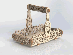 Amazing Laser Cut Basket Ideas Template Free DXF File