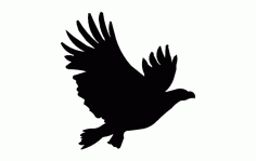 American Eagle Flying Eagle Free DXF File