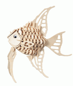 Angel Fish Free DXF File