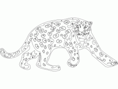 Animal Mascots Lion Free DXF File