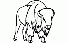 Animal Silhouette Outline Free DXF File