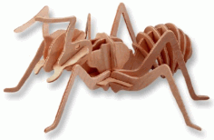 Ant 3d Puzzle Free DXF File