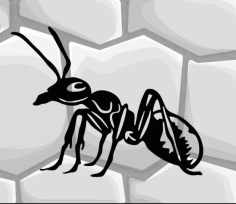 Ant Wall Decor Free Vector File