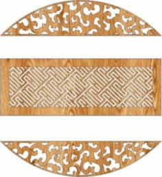 Antique Screen Room For Laser Cut Cnc Free DXF File