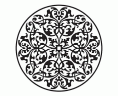 Arabeska Mm Free DXF File