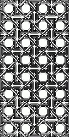Arabesque Pattern Free DXF File