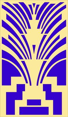 Arc Shaped Curves Separator For Laser Cutting Free DXF File
