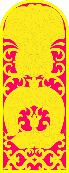 Arch Divider Screen For Laser Cut Free Vector File, Free Vectors File