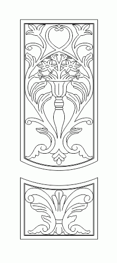 Art Pattern Design Decor Free DXF File