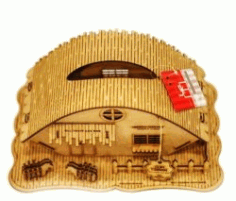 Assembly Model Of Farm Animals For Laser Cut Cnc Free DXF File