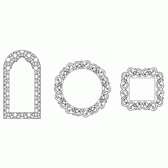 Ayna Seccade Free DXF File