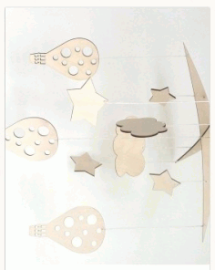 Baby Crib Mobile Hanging Baby Mobile For Laser Cut Free Vector File