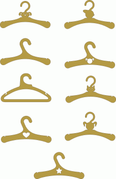 Baby Hangers Free Vector File