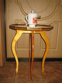 Backgammon Coffee Table Free DXF File