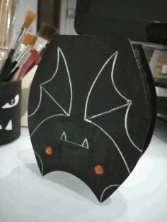 Bat Box Layout For Laser Cut Free Vector File