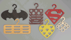 Batman Hanger 3d Puzzle Free Vector File