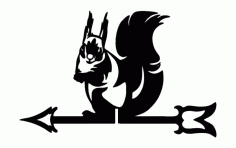 Belka Silhouette Vector Free DXF File