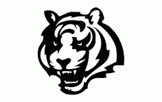 Bengal Face Free DXF File
