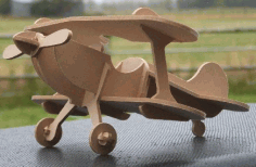 Biplane Free DXF File