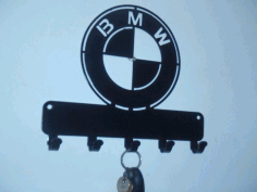 Bmw Wall Hanger Laser Cut Template Free Vector File