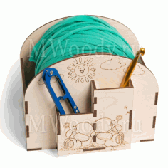 Bobbin Holder Yarn Holder Spinner Organizer Free Vector File