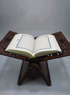 Book Holder For Laser Cutting Free Vector File