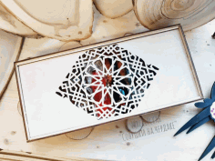 Box Case For New Year Gift For Laser Cutting Free DXF File