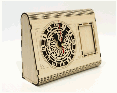 Box Clock Free DXF File
