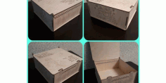 Box Laser Cut And Engraving Free Vector File, Free Vectors File