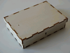 Box With Lid 3mm Free DXF File