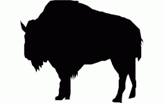 Buffalo Clip Free DXF File