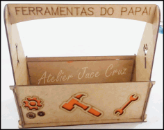 Caixa Ferramentas Do Papai Free DXF File