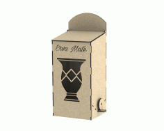 Caixa Para Erba Mate Free DXF File