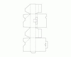 Cardboard Box Free DXF File