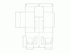 Cardboard Box Templates Free DXF File