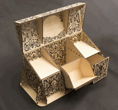 Carved Box For Laser Cutting Free Vector File