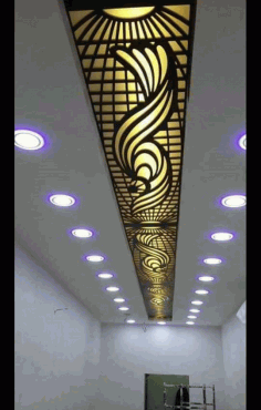 Ceiling Decor Pattern Free DXF File