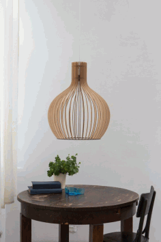 Ceiling Lamp Pear Layout Free DXF File